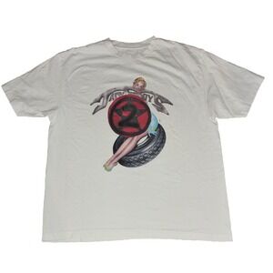 Travis Scott T Shirt XL White JackBoys 2‎ C1 Tee NEW *flaws